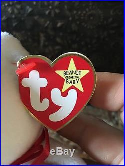 Very Rare Valentino TY Beanie Baby With ALL Tag Mistakes