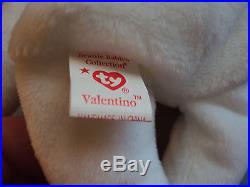 Very Rare Vintage Valentino Beanie Baby-Mispelled Tag and PVC