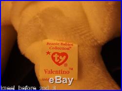 Very rare Valentino and Valentina Beanie Baby Set 3