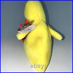 Vtg Rare Quackers Beanie Baby Multiple Errors See Description