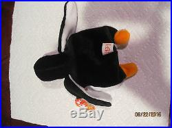 Waddle ty beanie babies rare error on tush tag